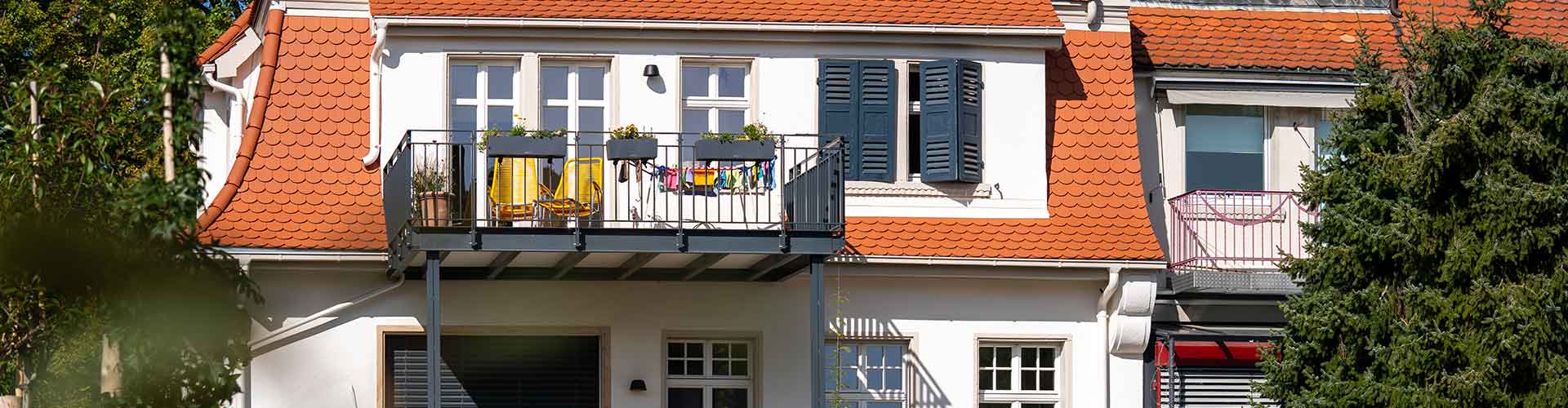 Freistehende Stadtvilla